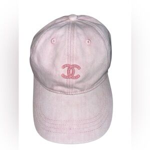 Chic Pink Logo Baseball Cap